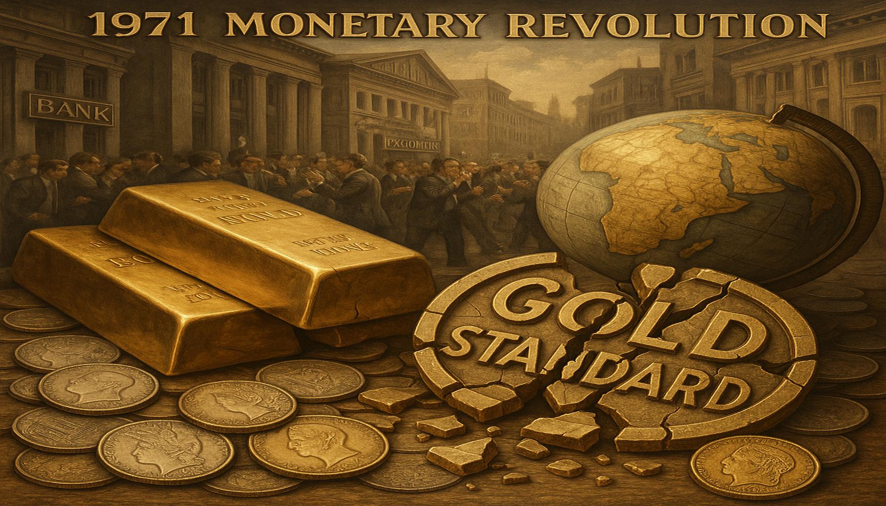 Монетарната революция от 1971 г.: Краят на златния стандарт